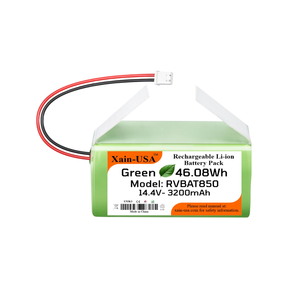 14.4V 3200mAh for Shark Ion Robot Vacuum
