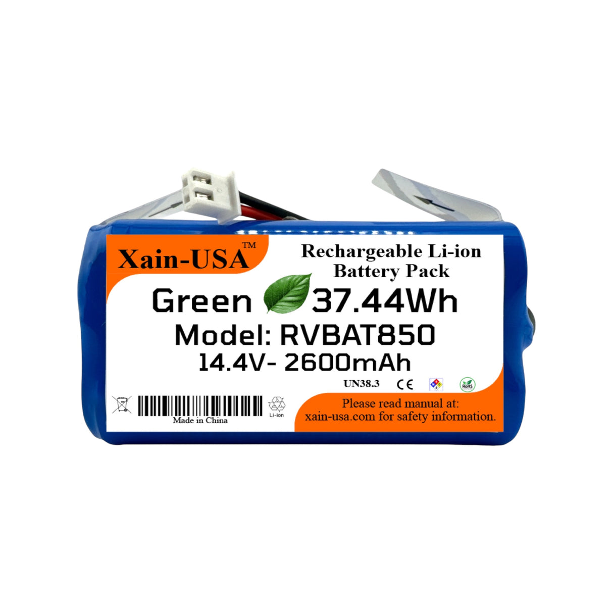 14.4V 2600mAh for Shark Ion Robot Vacuum
