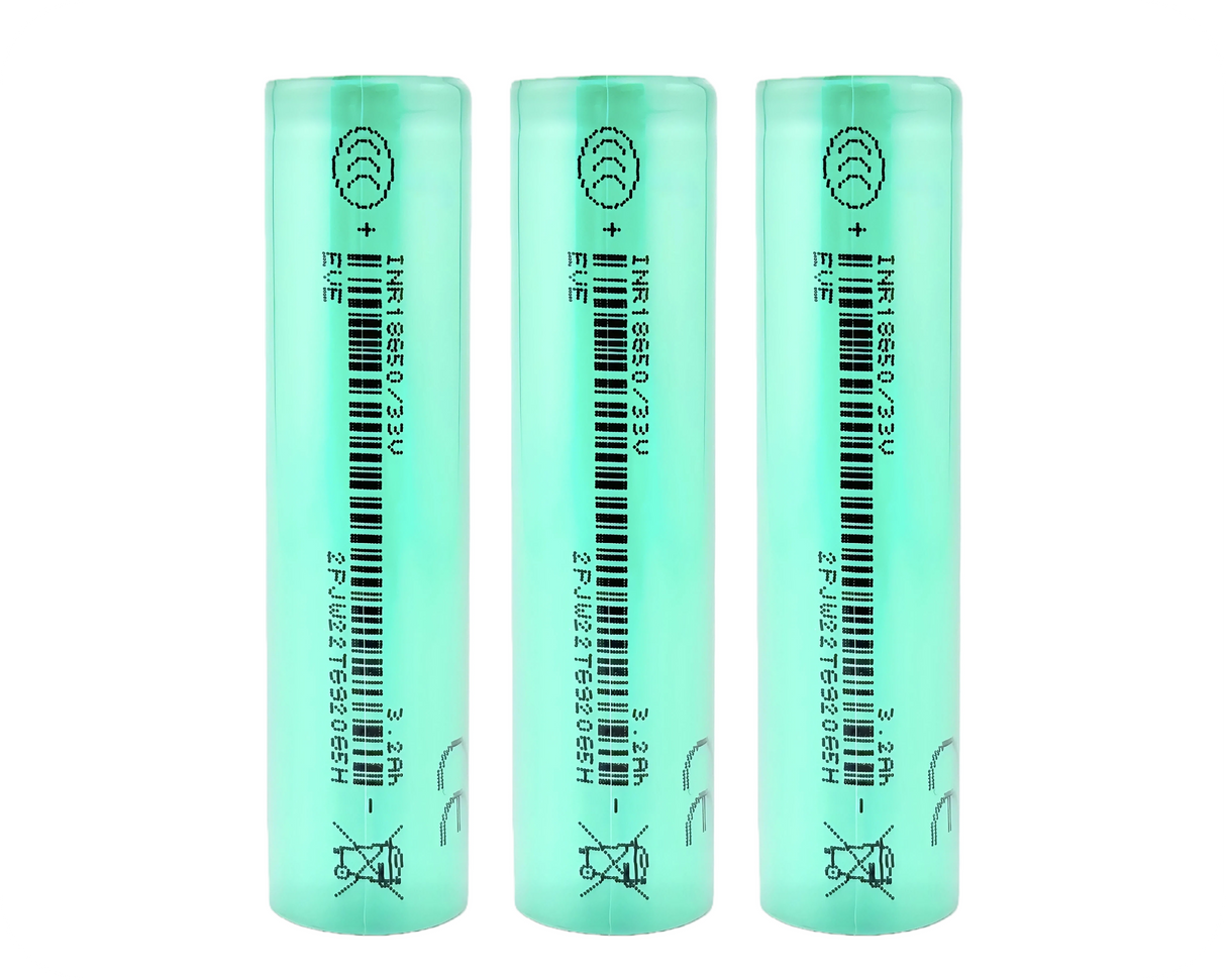 (3‑Pack) 3.7V 3200mAh Li‑ion Replacement Batteries Compatible with V5 WiFi Smart Visual Doorbell, PIR Motion Detection, 720P HD / Ultra‑High Capacity / 1000+ Charge Cycles