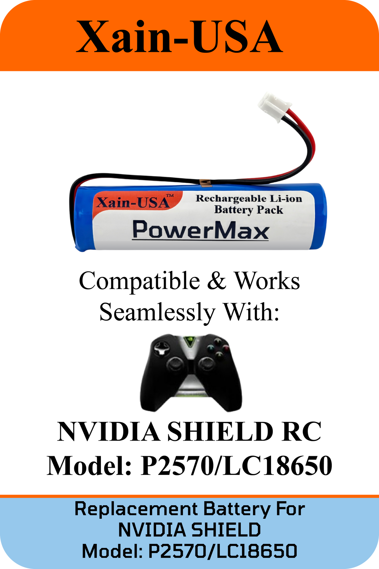 3.7V 2600mAh JST-PH 2.0 for NVIDIA Shield