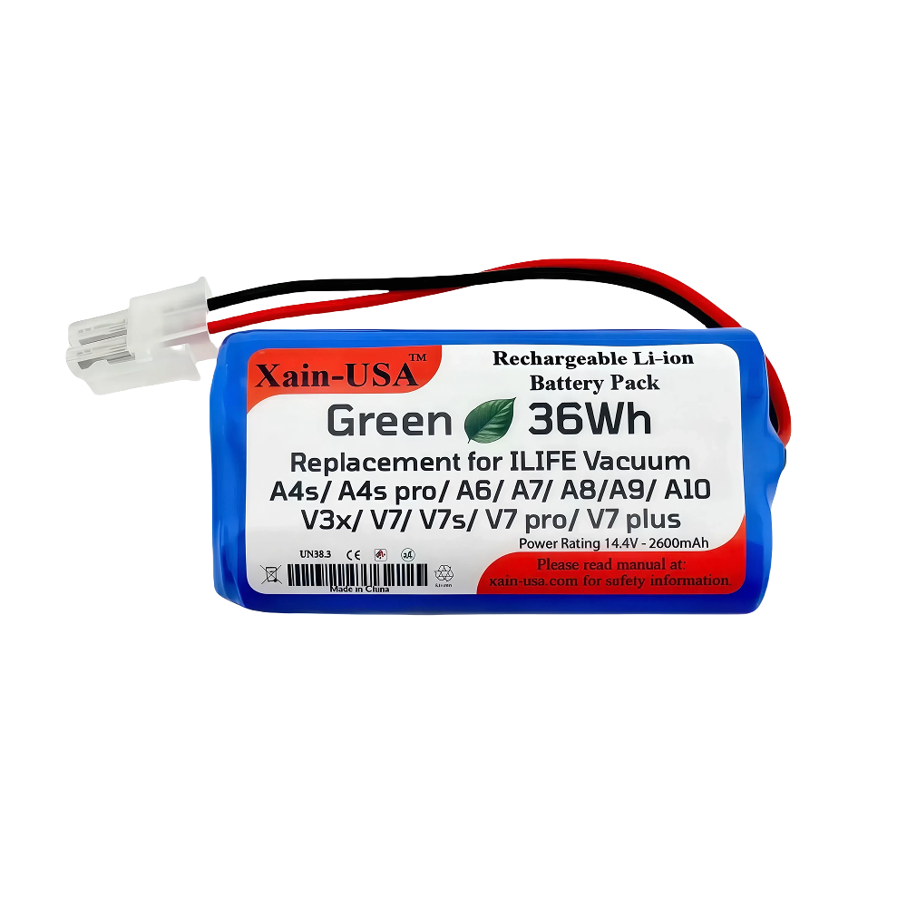 14.4V 2600mAh for ILIFE Vacuum