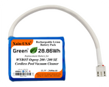 2600mAh Replacement Battery for WYBOT Osprey 200 / 200 SE Pool Vacuum | WY1102, HJ1102-7, WY200-BP | 11.1V 3S1P | JST-VH 3-Pin 2-Wire | BMS + NTC