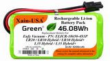 14.4V 3200mAh Replacement Battery for Eufy LR20, LR30 Hybrid, LR30 Hybrid+, L35 Hybrid & L35 Hybrid+ Robot Vacuum Cleaners, Built-in BMS and NTC Temperature Sensor