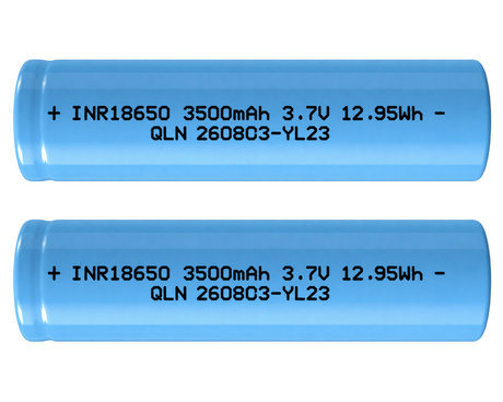 Xain-USA 2-Pack 3.7V 3500mAh 18650 Button-Top Rechargeable Li-ion Batteries | 12.95Wh Each | Unprotected Cells – No BMS
