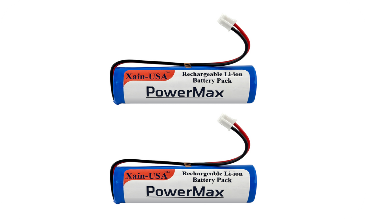 2-Pack: Replacement battery for NVIDIA P2570 Shield, Shield TV 1st Generation, PN: LC18650, 2600mAh