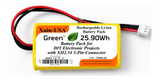 7.4V 3500mAh Li-ion Battery Pack for DIY Electronics and Robotics, JST-XH 3-Pin Connector, Balance Charging, Built-in BMS, 5A Continuous Discharge