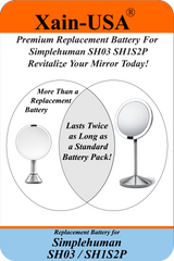 High-Capacity Replacement Battery for Simplehuman SH03, SH1S2P – 3.7V 5200mAh (19.24Wh) with Built-in BMS – Lasts 2X Longer Than Standard Packs