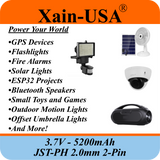 Premium 1S2P 3.7V 5200mAh / High Drain / Li-ion Battery Pack / with JST-PH 2-pin Plug / Supports 4A Continuous Discharge / Ideal for Bluetooth speakers, toys, lighting, and electronics.