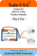 11.1V 2600mAh Replacement Battery for Joyhound Ball Launcher
