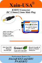 3200mAh Replacement Battery for Elecraft KX2 & KH1 / PN: KXBT2