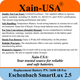 Eschenbach SmartLux 2.5 Portable Video Magnifier Replacement Battery – 2600mAh 3.7V, PN 1650-1B