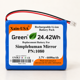 Simplehuman BT1080 Replacement Battery — 3.7V 6600mAh | ST3024, ST3026, ST3027, ST3028